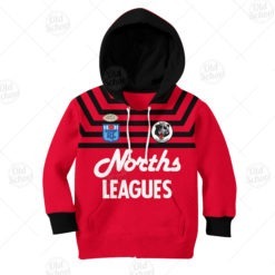 North Sydney Bears 1991 ARL/NRL Vintage Retro Jersey for Kids