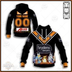 Personalise NRL Wests Tigers x Bluey Jersey