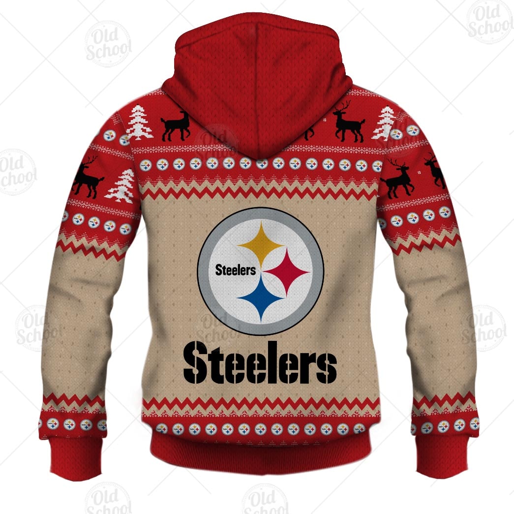 NFL Pittsburgh Steelers X Grinch Christmas Ugly Sweater