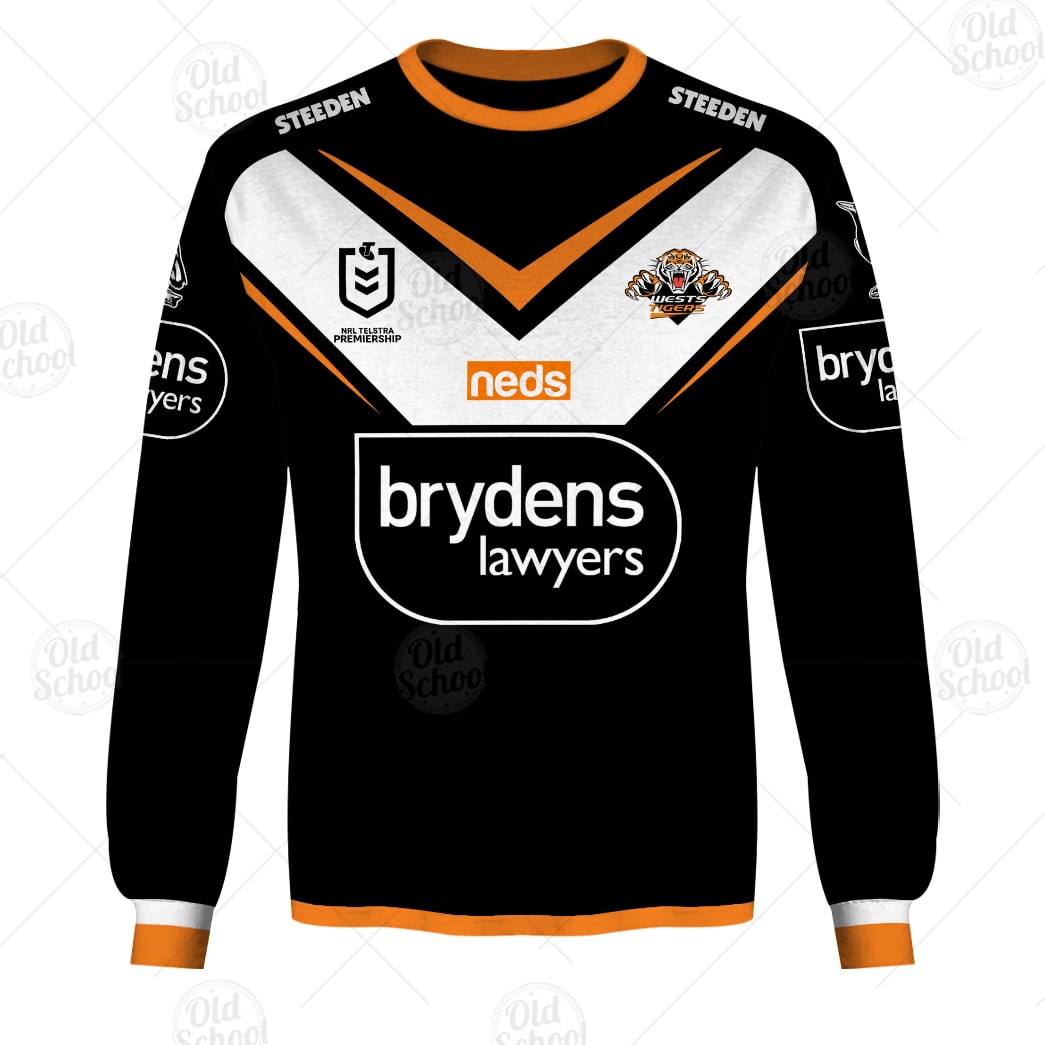 Personalised NRL West Tigers Heritage Jersey 2005 Vintage Jersey