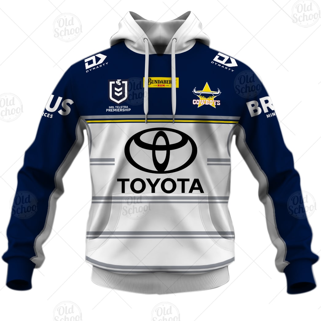 Personalise NRL North Queensland Cowboys 2021 Away Jersey - OldSchoolThings  - Personalize Your Own New & Retro Sports Jerseys, Hoodies, T Shirts