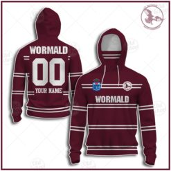 Personalised Manly Sea Eagles 1987 ARL/NRL Vintage Retro Jersey Hoodie
