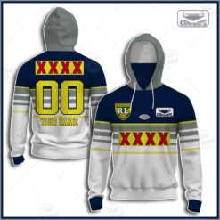 Personalised NORTH QUEENSLAND COWBOYS 1995 ARL/NRL Vintage Retro Heritage Jersey Hoodie