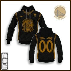 Personalize NBA Golden State Warriors x Wakanda Marvel Jersey 2020