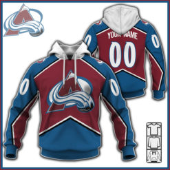 Personalized Colorado Avalanche 1996 Throwback Vintage Hockey Jersey