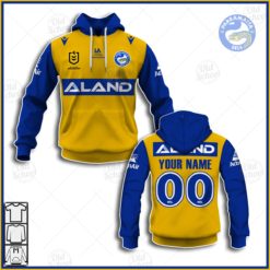 Personalise NRL Parramatta Eels 2021 Away Jersey