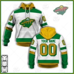 Personalize NHL Minnesota Wild 2021 Reverse Retro Alternate Jersey