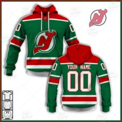 Personalize NHL New Jersey Devils 2021 Reverse Retro Alternate Jersey