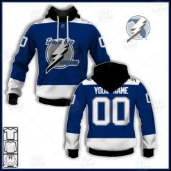 Personalize NHL Tampa Bay Lightning 2021 Reverse Retro Alternate Jersey