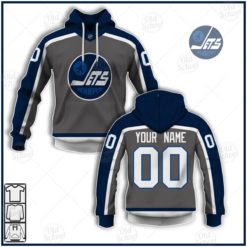 Personalize NHL Winnipeg Jets 2021 Reverse Retro Alternate Jersey