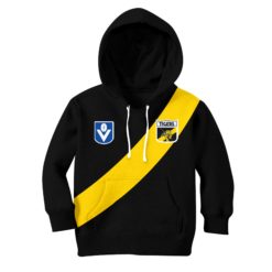 Personalized Richmond Football Club Vintage Retro AFL Guernsey 90s Hoodies Shirts For Kids