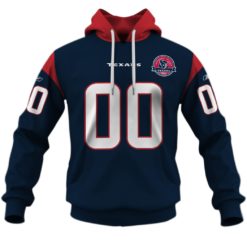 Personalized Houston Texans 2002 Inaugural Season Vintage Home Jersey