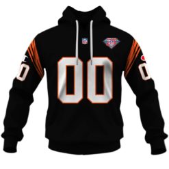 Personalized 1994 Cincinnati Bengals Vintage Throwback Away Jersey