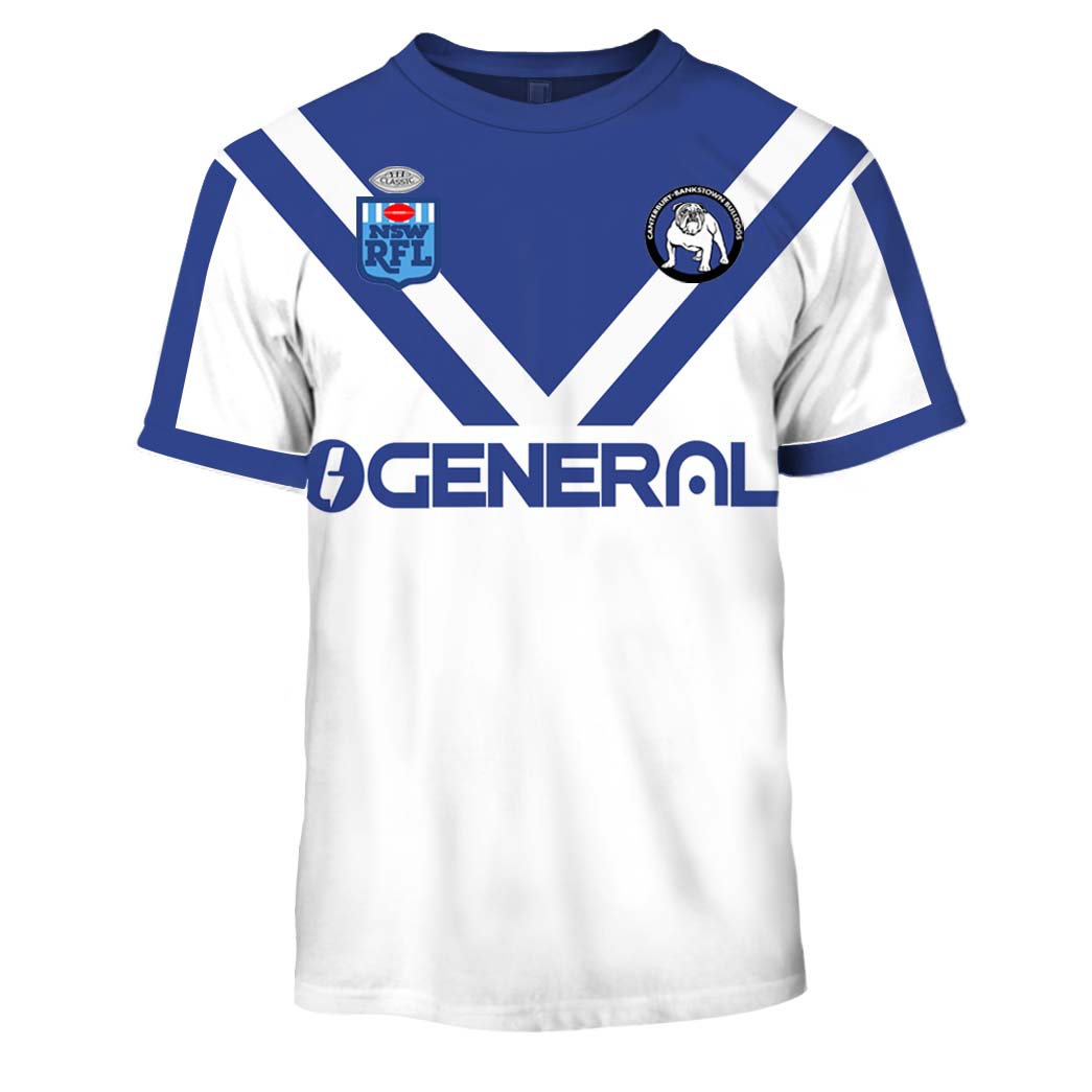 Buy 1985 Canterbury Bankstown Bulldogs Retro Jersey – Mens - NRL