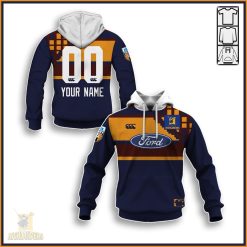 Personalise Throwback Otago Highlanders Super Rugby Vintage 1998 Jersey