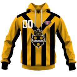 Personalized Pittsburgh Steelers 1933 Yellow Throwback Jersey