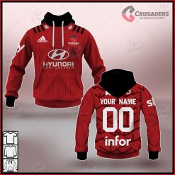 Personalised Canterbury Crusaders Super Rugby 2021 Home Jersey