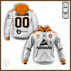 Personalised Brisbane Roar A-League Away Jersey 2020