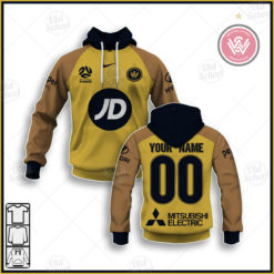 Personalised A-League Western Sydney Wanderers Away Jersey 2020