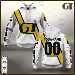 Personalize BMX GT USA Facatory Racing Team Vintage Retro White Jersey