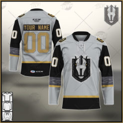 Personalize AHL Henderson Silver Knights 2020/21 Premier Silver Hockey Jersey