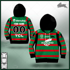 Personalise NRL South Sydney Rabbitohs 2021 Home Jersey for Kids