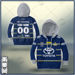 Personalise NRL North Queensland Cowboys 2021 Home Jersey for Kids