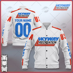 Personalize Skyway Recreation BMX Racing Classic Vintage Retro Jacket