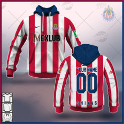 Personalized Liga MX Chivas Guadalajara 1997 Vintage Retro Jersey