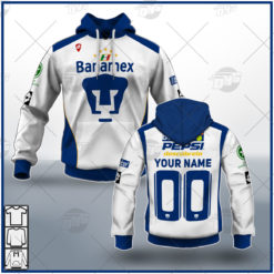 Personalized Liga MX Pumas UNAM 2004/05 Vintage Soccer Home Jersey