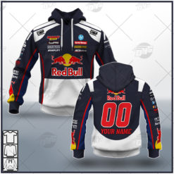 Personalise V8 Supercars Triple Eight Race Engineering Red Bull Ampol Racing Hoodie