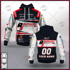 Personalise V8 Supercars Brad Jones Racing Nick Percat Jersey Style Hoodie
