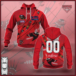 Custom-made Essendon 2021 Authentic Indigenous Men Guernsey