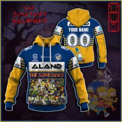 Personalise NRL Parramatta Eels x The Simpsons 2020 Halloween Jersey
