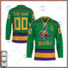 Custom Retro The Mighty Ducks Movie Ice Hockey Jerseys