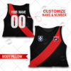 Personalised AFL Essendon Boombers Vintage Body Pillow Best gift for fans