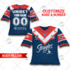 Personalised NRL Sydney Roosters BODY PILLOW Newest Collection Best GIFT