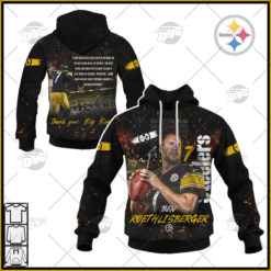 Thank you Big Ben Roethlisberger #7 Pittsburgh Steelers NFL thanks for the memories shirt hoodie