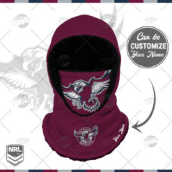 Personalized NRL Manly Sea Eagles Hooded Gaiter