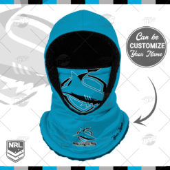 Personalized NRL Cronulla Sharks Hooded Gaiter