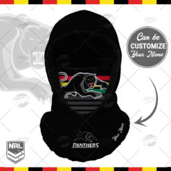 Personalized NRL Penrith Panthers Hooded Gaiter