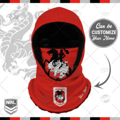 Personalized NRL St. George Illawarra Dragons Hooded Gaiter