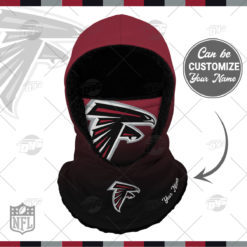 Personalized NFL Atlanta Falcons Hooded Gaiter