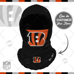 Personalized NFL Cincinnati Bengals Hooded Gaiter