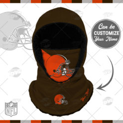 Personalized NFL Cleveland Browns Hooded Gaiter