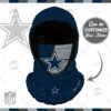 Personalized NFL Dallas Cowboys Hooded Gaiter