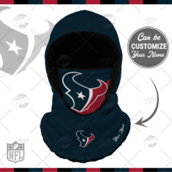 Personalized NFL Houston Texans Hooded Gaiter