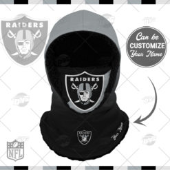 Personalized NFL Las Vegas Raiders Hooded Gaiter