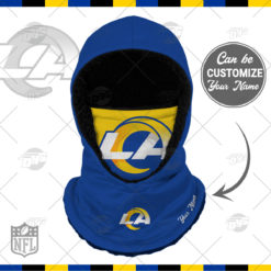 Personalized NFL Los Angeles Rams Hooded Gaiter