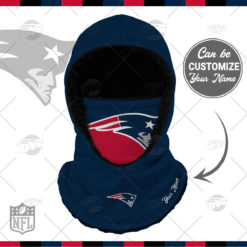 Personalized NFL New England Patriots Hooded Gaiter